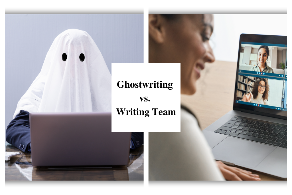 Ghostwriting vs. Writing Team